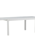 Venture Home Marbella Tisch 160/240 – Weiß/Weiß