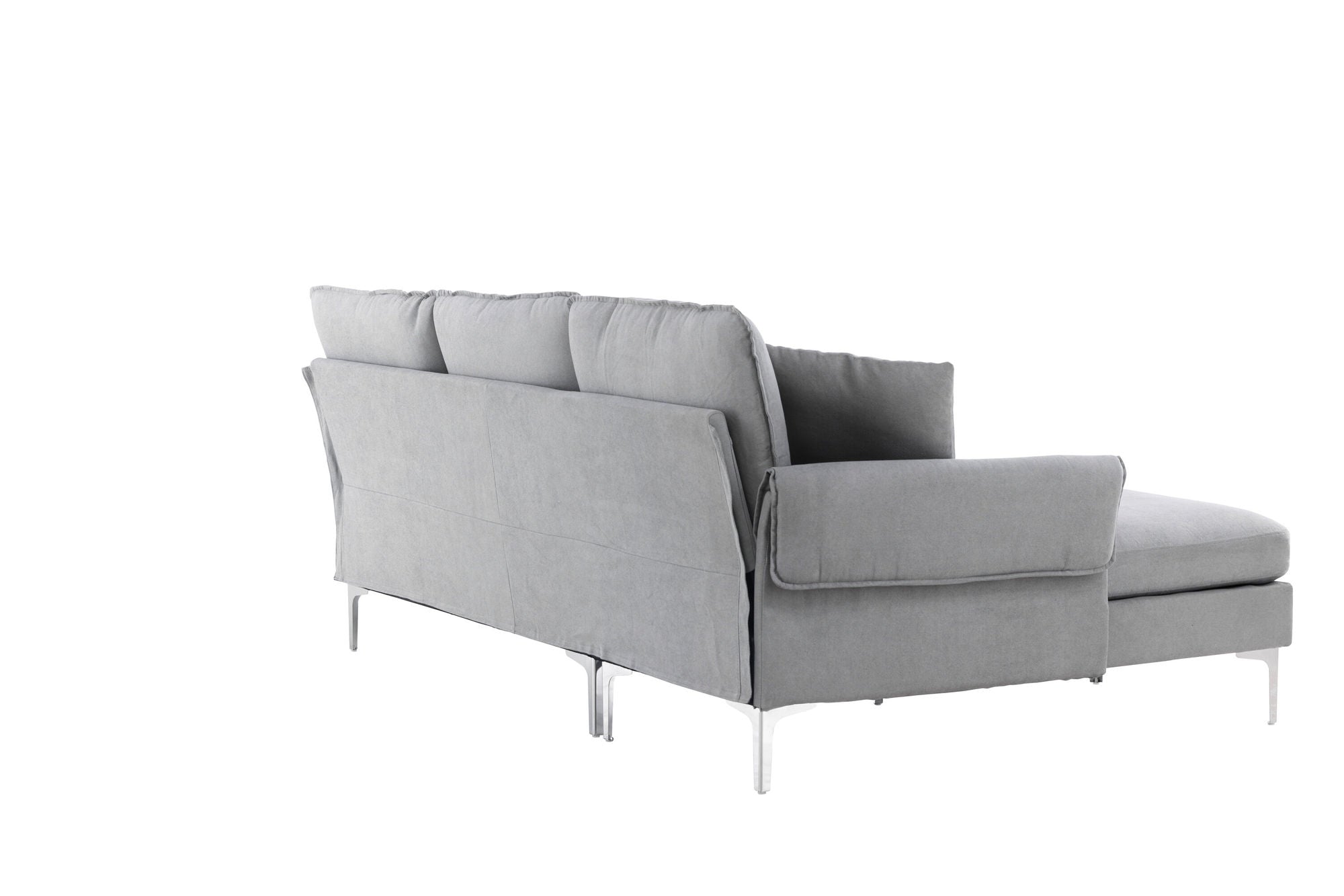 Venture Home Toulouse Sofa - Grey Fabric