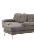 Venture Home Remis  Sofa - Light Grey  Fabric