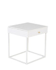 Venture Home Bakal - Bedside Table - White