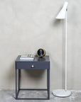Venture Home Bakal - Bedside Table - Light Grey