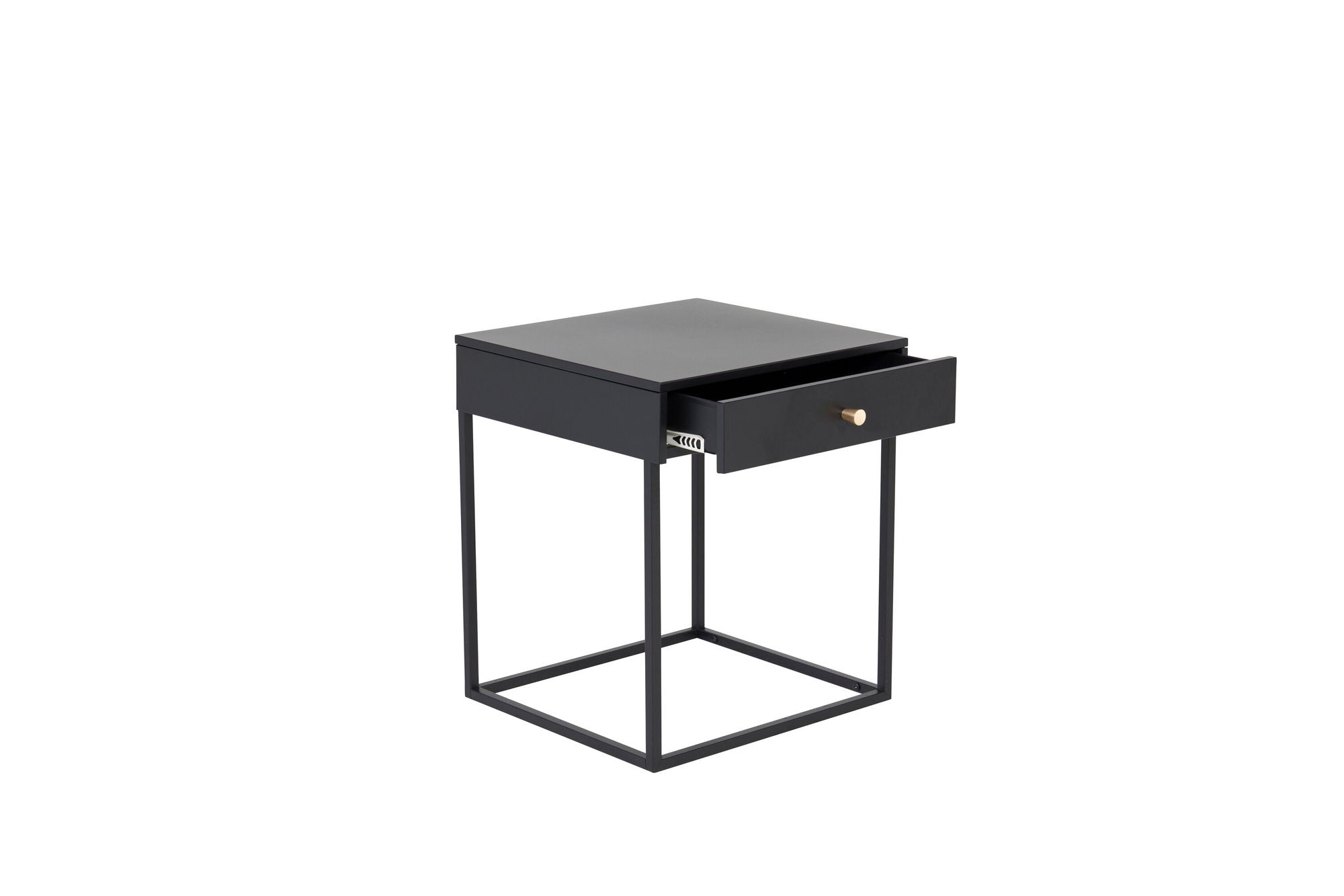 Venture Home Bakal - Bedside Table - Black