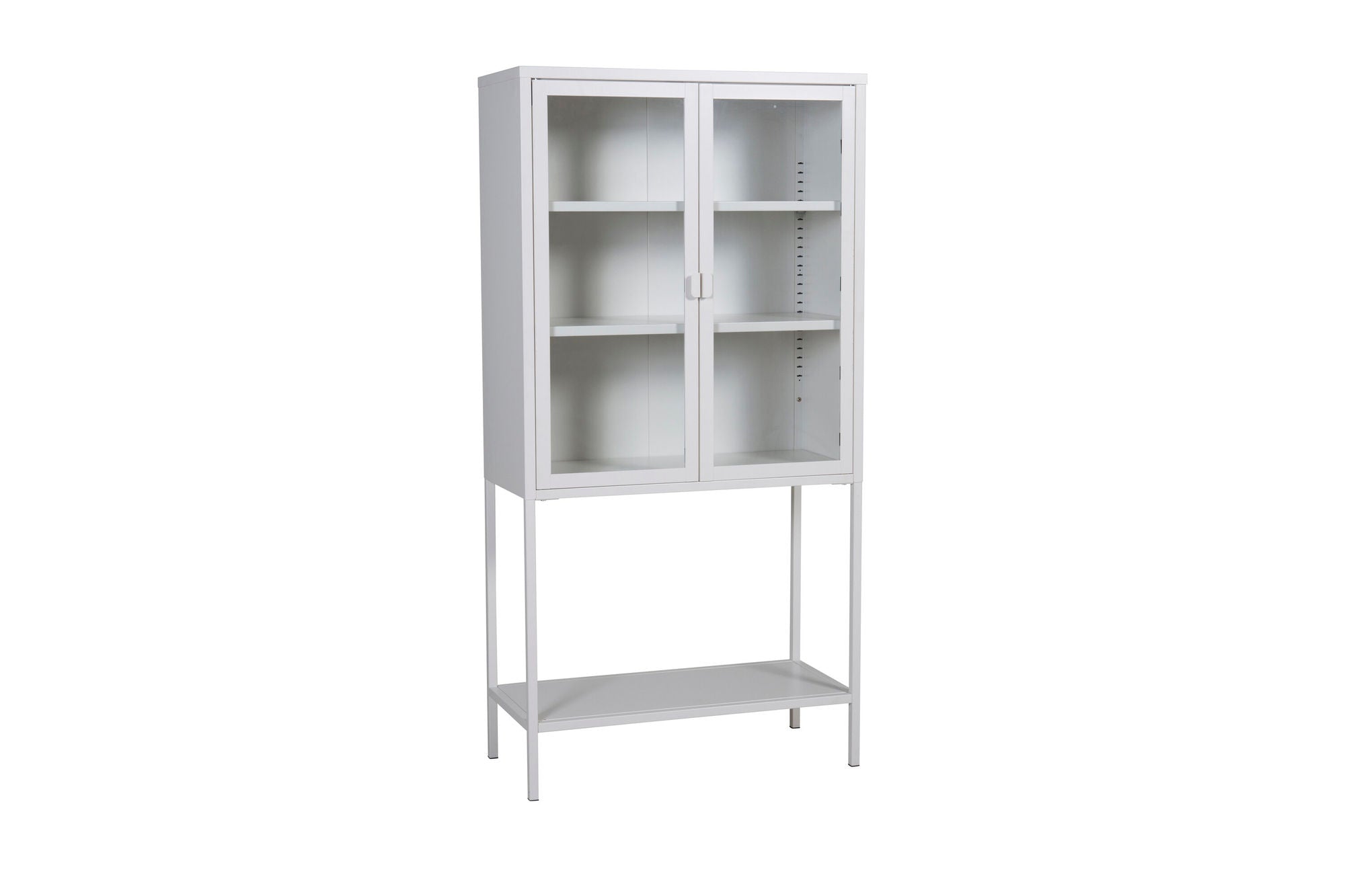 Venture Home Misha - Mueble alto ancho con estante - Blanco