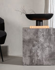 Venture Home York High Sofa Table - Grey / Marble look MDF