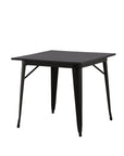 Venture Home Tempe Dining Table - Black / Black MDF