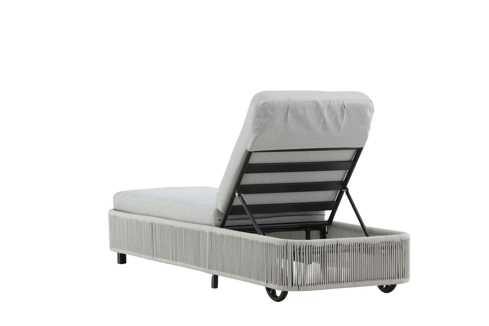 Venture Home Virya - Sun Lounge inc. Cushion- Grey/ Grey - Rope -