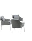 Venture Home Spoga - Sofa Set- White / Grey -  -