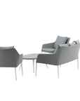 Venture Home Spoga - Sofa Set- White / Grey -  -
