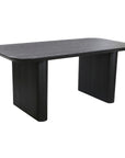 Dining Table Home ESPRIT Black Fir 180 x 90 x 77 cm