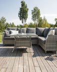 Venture Home Vikelund Corner sofa - Grey/Grey