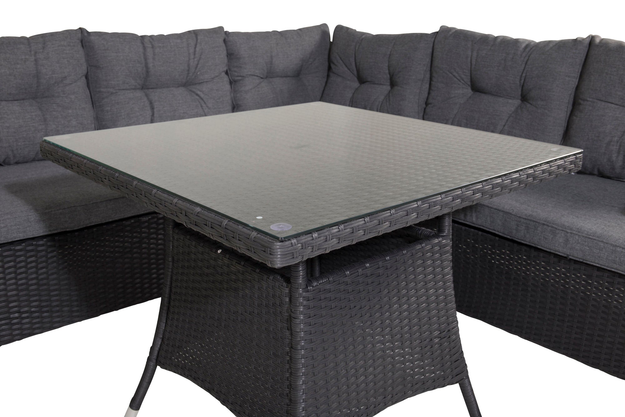 Venture Home Watford Corner sofa - Black/Grey