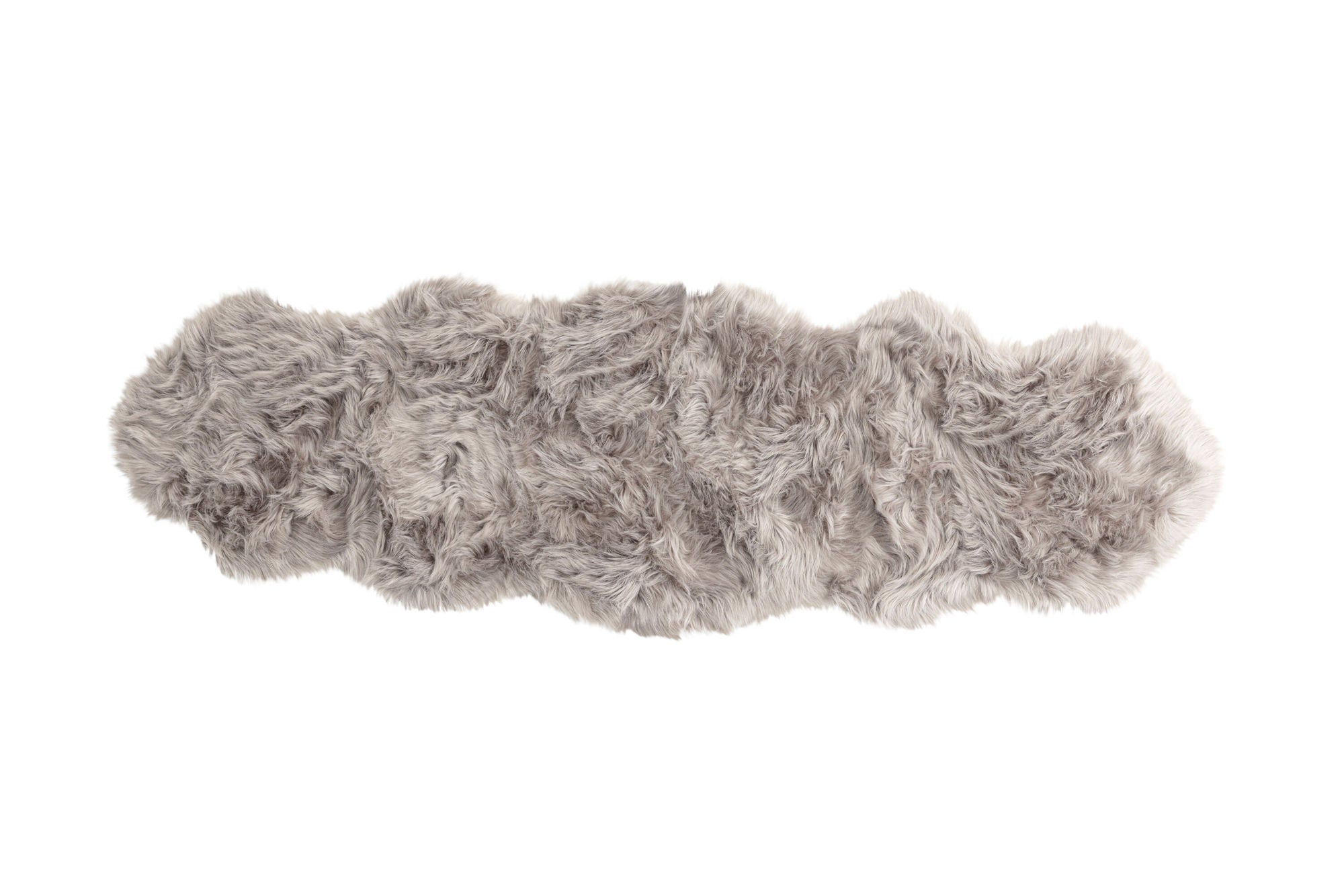 Venture Home Katy Polyester Fake Fur - 180*55-  -Pläd-Grey